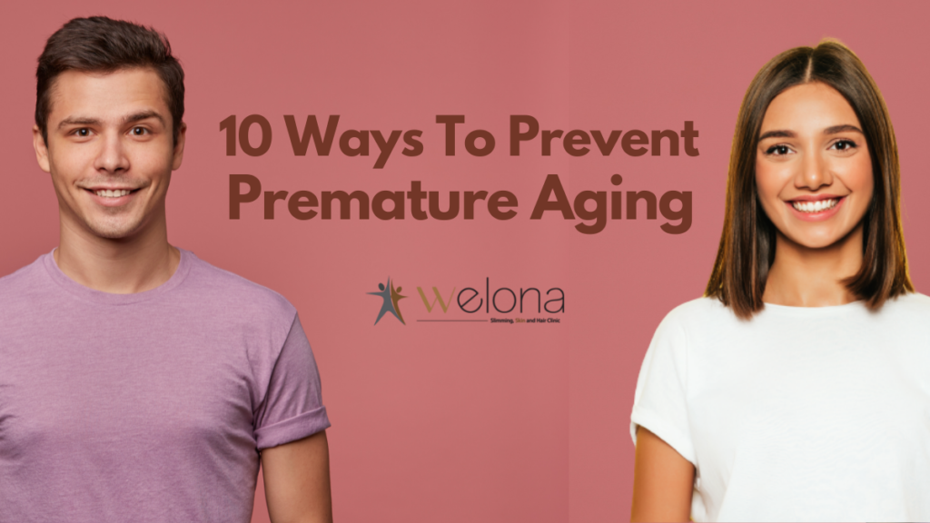 premature aging prevention method